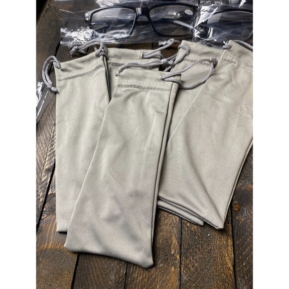 5 Pairs +2.00 Readers Black Spring Hinge Glasses Men And Women - Picture 5 of 5